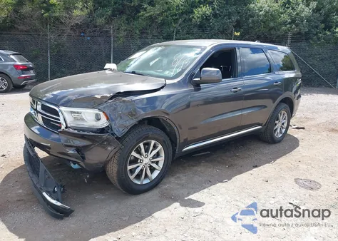 2018 Dodge Durango Sxt Awd z USA, uszkodzony, nr VIN 1C4RDJAG4JC416596